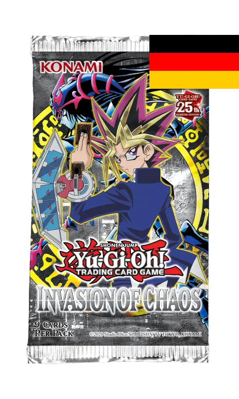 Invasion of Chaos Booster Display (25th Anniversary Edition) deutsch
