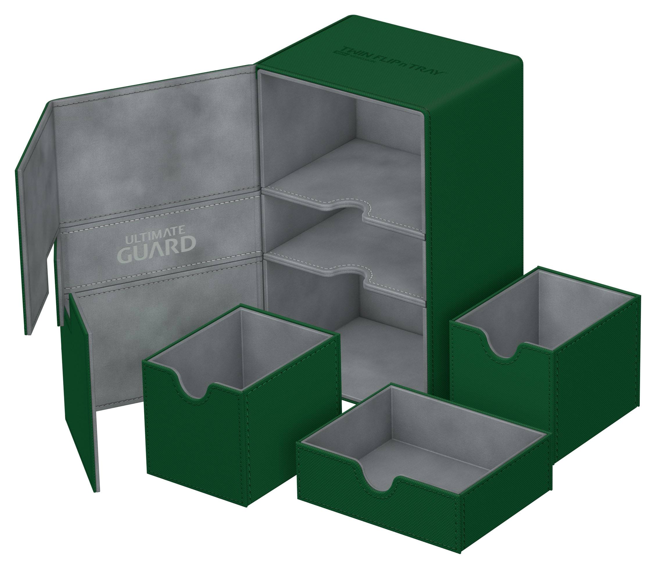 Flip´n´Tray Deckbox 160+ XenoSkin Ultimate Guard grün